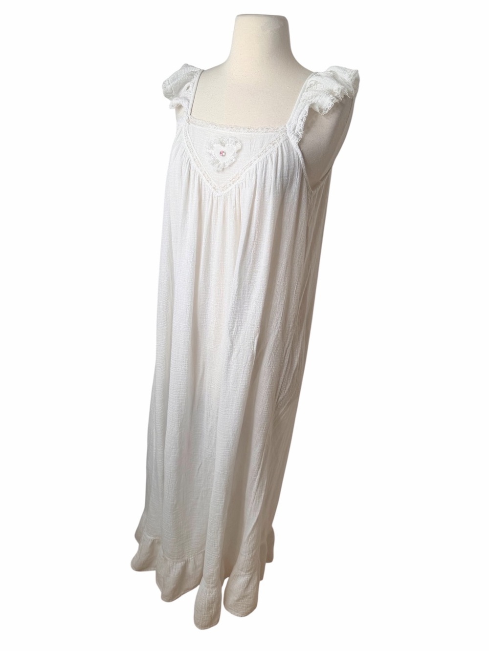 Vintage Jennifer Dale Cotton Slip Dress. - Picture 3 of 6